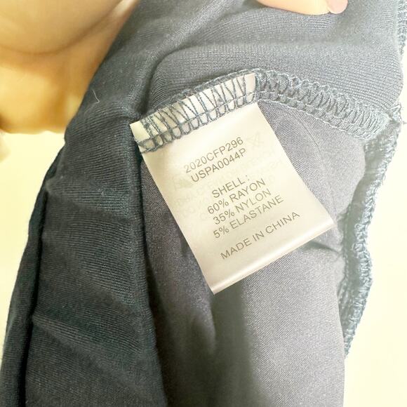 Universal Standard Womens Pants Moro Pocket Signature Ponte Navy Blue Size M - Picture 8 of 9